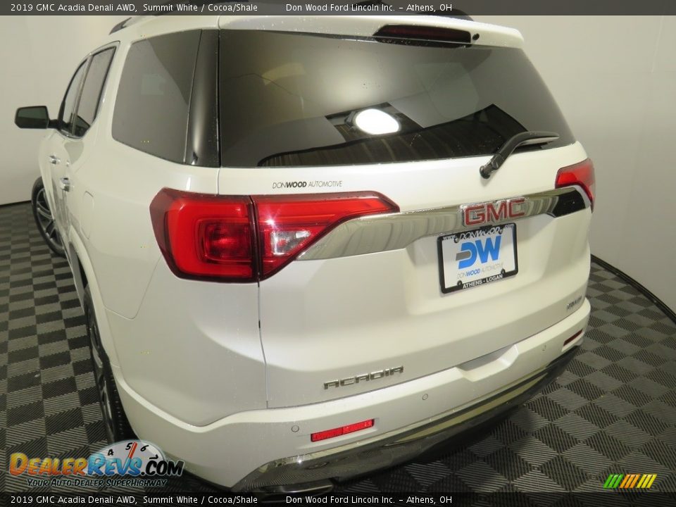 2019 GMC Acadia Denali AWD Summit White / Cocoa/Shale Photo #11