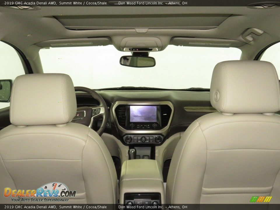 2019 GMC Acadia Denali AWD Summit White / Cocoa/Shale Photo #14