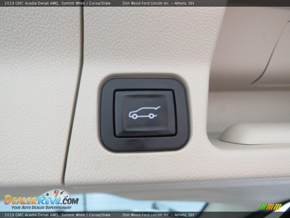2019 GMC Acadia Denali AWD Summit White / Cocoa/Shale Photo #15