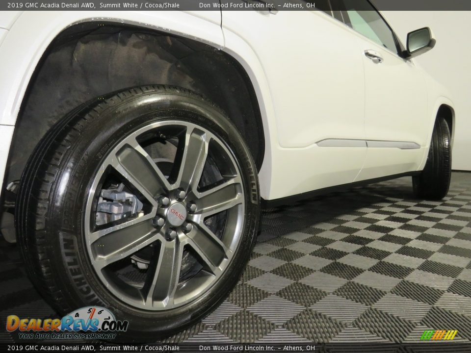 2019 GMC Acadia Denali AWD Summit White / Cocoa/Shale Photo #17