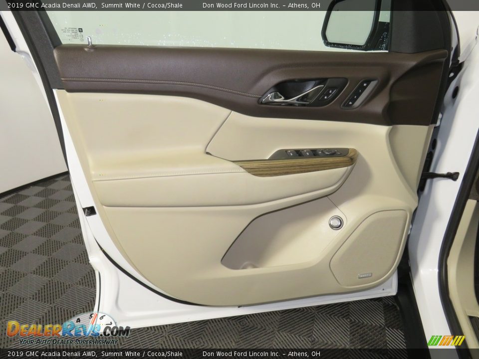 2019 GMC Acadia Denali AWD Summit White / Cocoa/Shale Photo #18