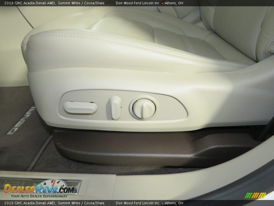 2019 GMC Acadia Denali AWD Summit White / Cocoa/Shale Photo #19