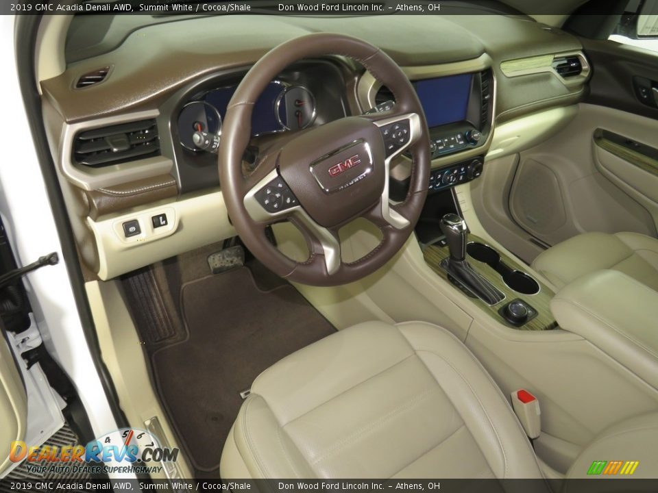 2019 GMC Acadia Denali AWD Summit White / Cocoa/Shale Photo #20