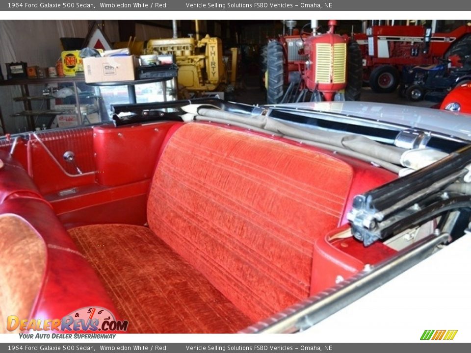 Rear Seat of 1964 Ford Galaxie 500 Sedan Photo #9