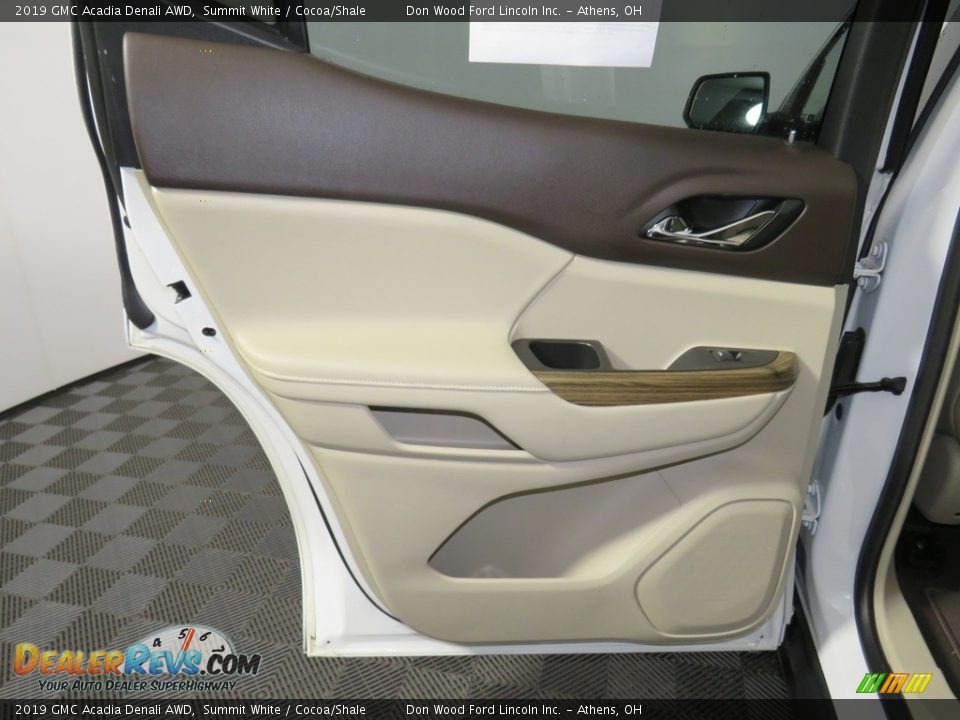 2019 GMC Acadia Denali AWD Summit White / Cocoa/Shale Photo #22