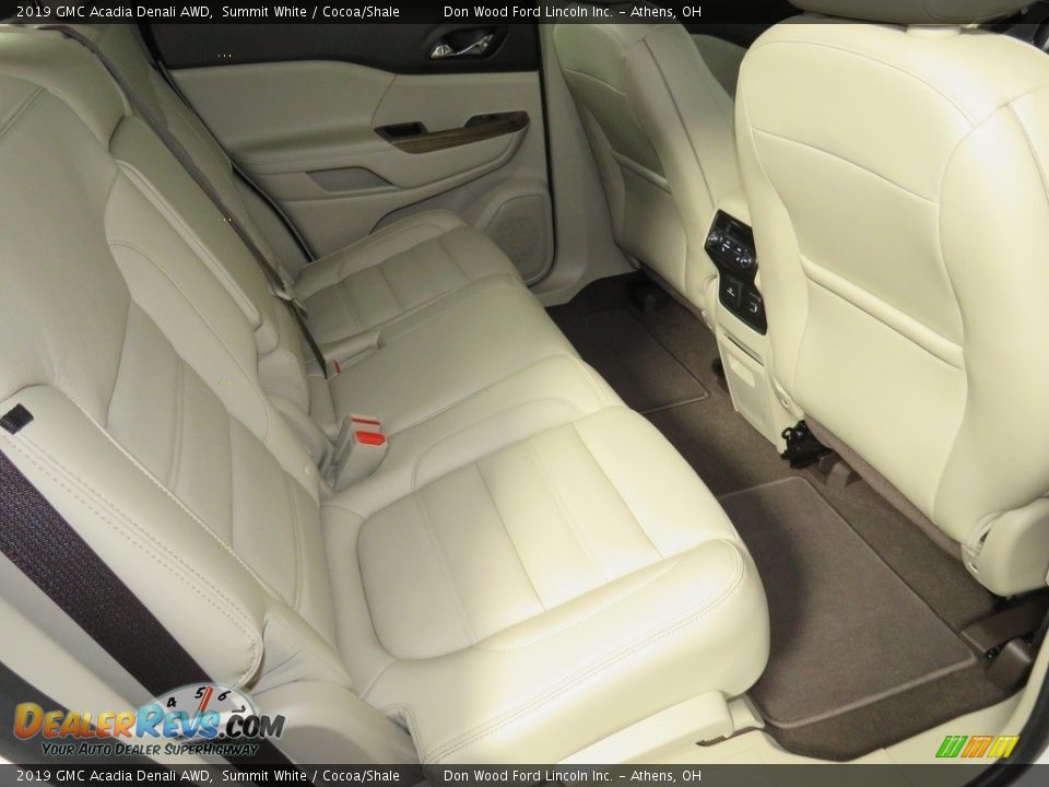 2019 GMC Acadia Denali AWD Summit White / Cocoa/Shale Photo #25