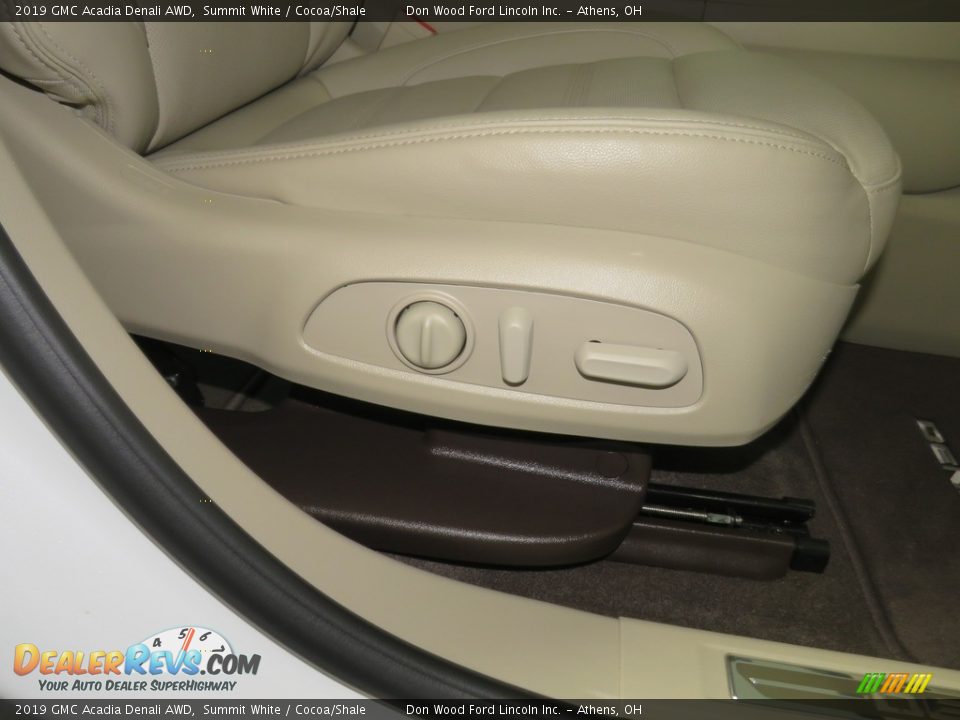 2019 GMC Acadia Denali AWD Summit White / Cocoa/Shale Photo #27