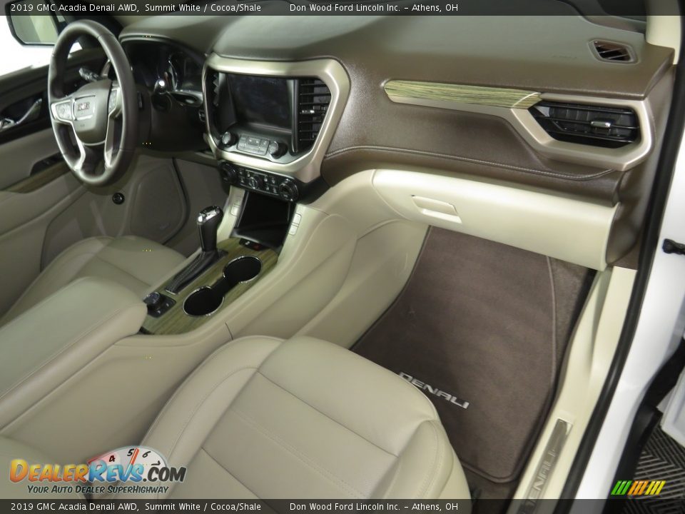 2019 GMC Acadia Denali AWD Summit White / Cocoa/Shale Photo #28