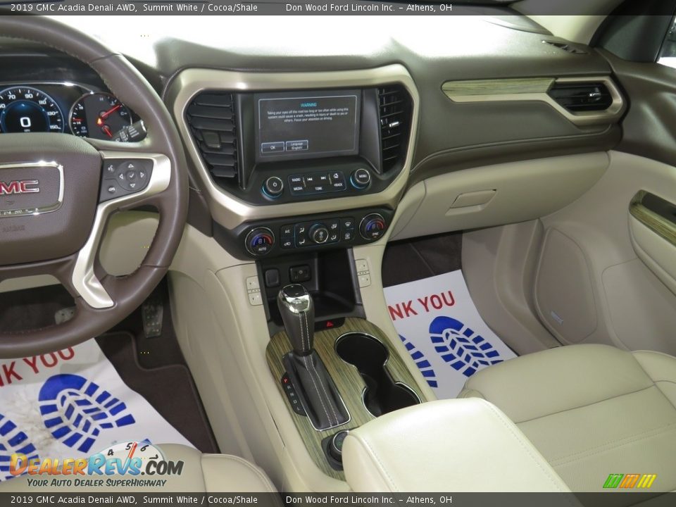 2019 GMC Acadia Denali AWD Summit White / Cocoa/Shale Photo #32