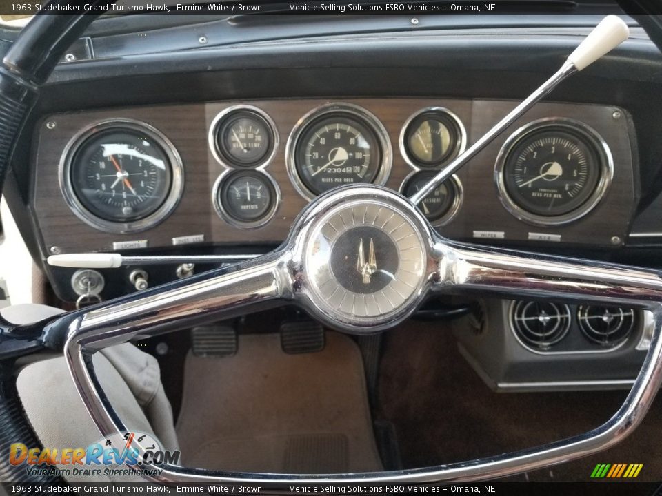 1963 Studebaker Grand Turismo Hawk  Steering Wheel Photo #1
