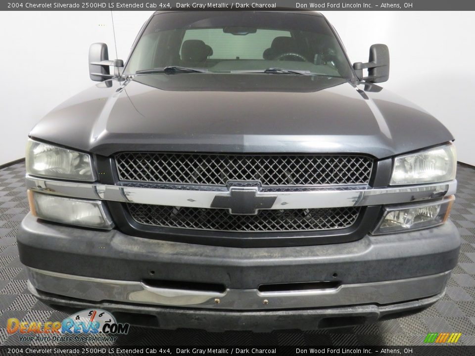 2004 Chevrolet Silverado 2500HD LS Extended Cab 4x4 Dark Gray Metallic / Dark Charcoal Photo #4