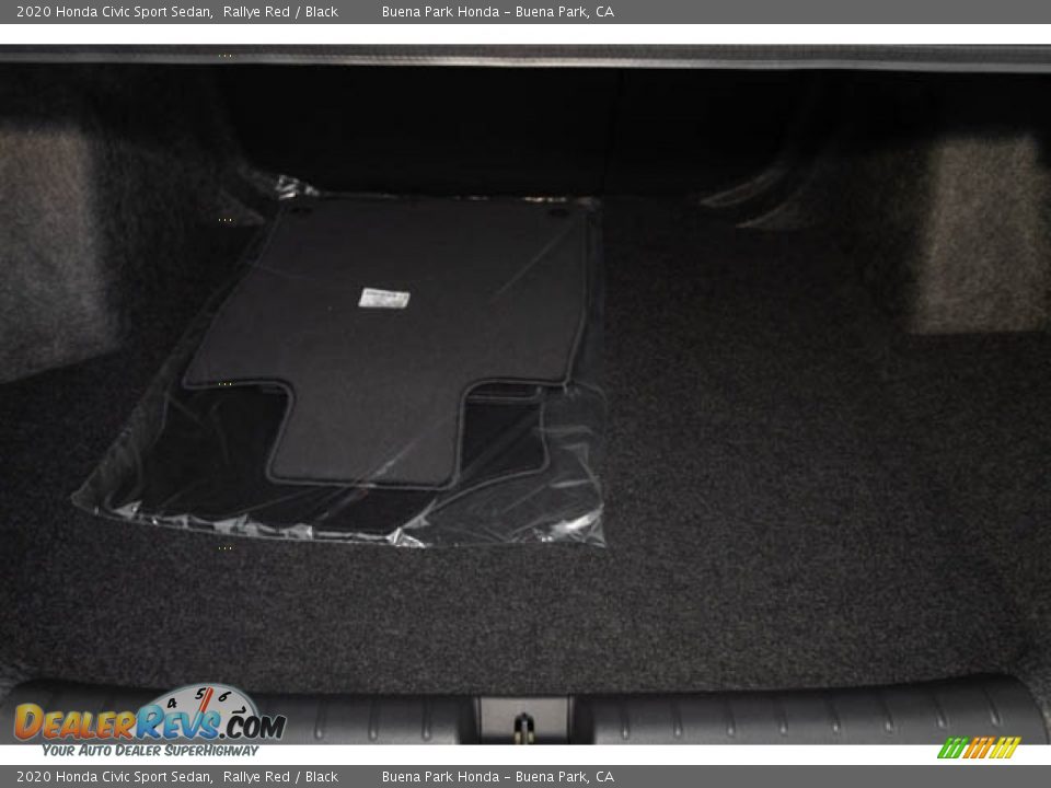 2020 Honda Civic Sport Sedan Rallye Red / Black Photo #27