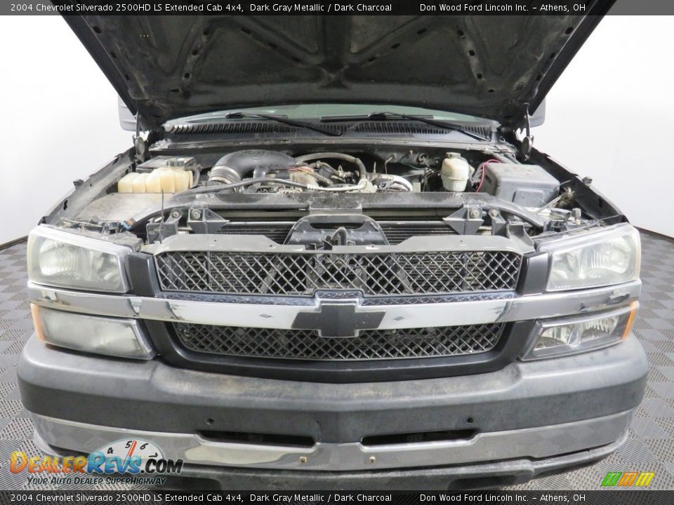 2004 Chevrolet Silverado 2500HD LS Extended Cab 4x4 Dark Gray Metallic / Dark Charcoal Photo #5