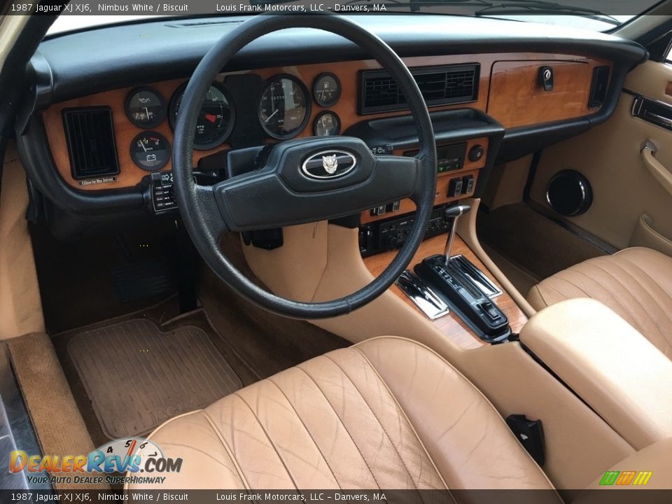 Biscuit Interior - 1987 Jaguar XJ XJ6 Photo #9