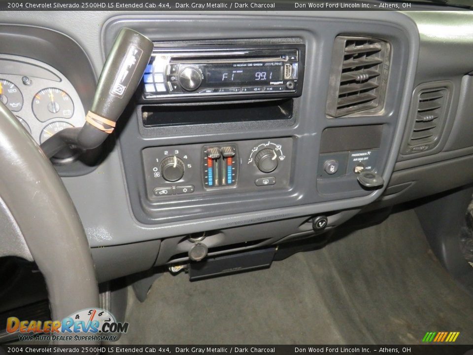 2004 Chevrolet Silverado 2500HD LS Extended Cab 4x4 Dark Gray Metallic / Dark Charcoal Photo #28