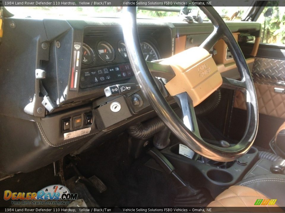 1984 Land Rover Defender 110 Hardtop Steering Wheel Photo #3