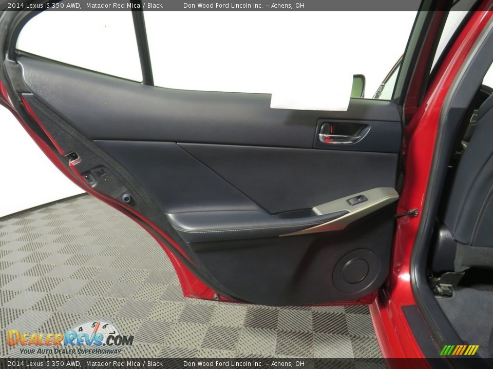 2014 Lexus IS 350 AWD Matador Red Mica / Black Photo #20