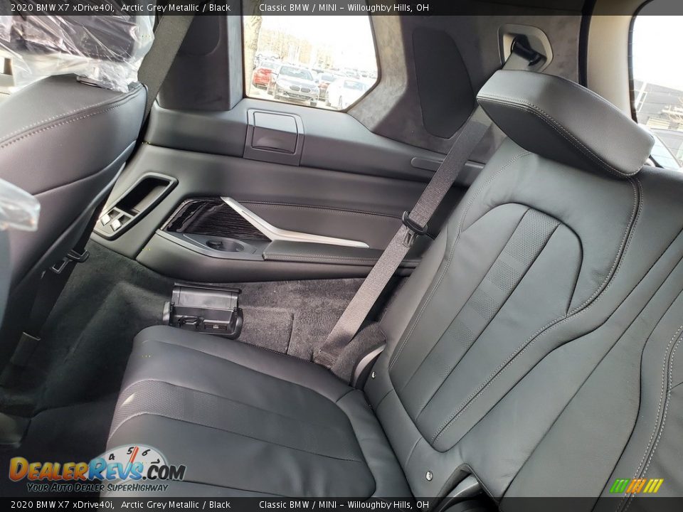 2020 BMW X7 xDrive40i Arctic Grey Metallic / Black Photo #5