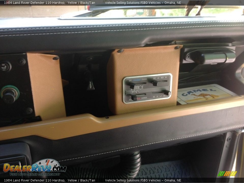 Dashboard of 1984 Land Rover Defender 110 Hardtop Photo #28