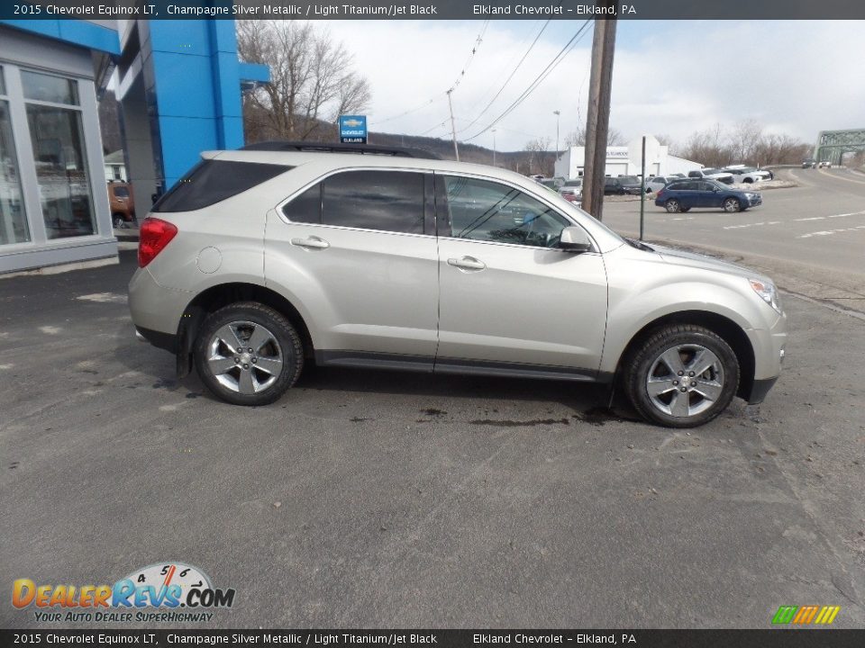 Champagne Silver Metallic 2015 Chevrolet Equinox LT Photo #4