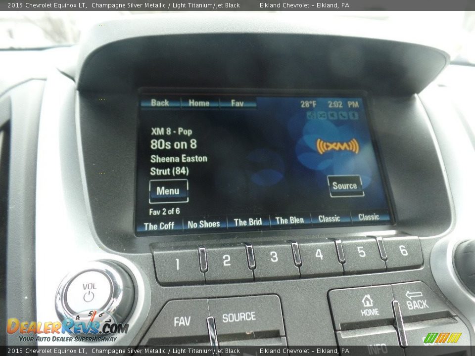 Controls of 2015 Chevrolet Equinox LT Photo #11