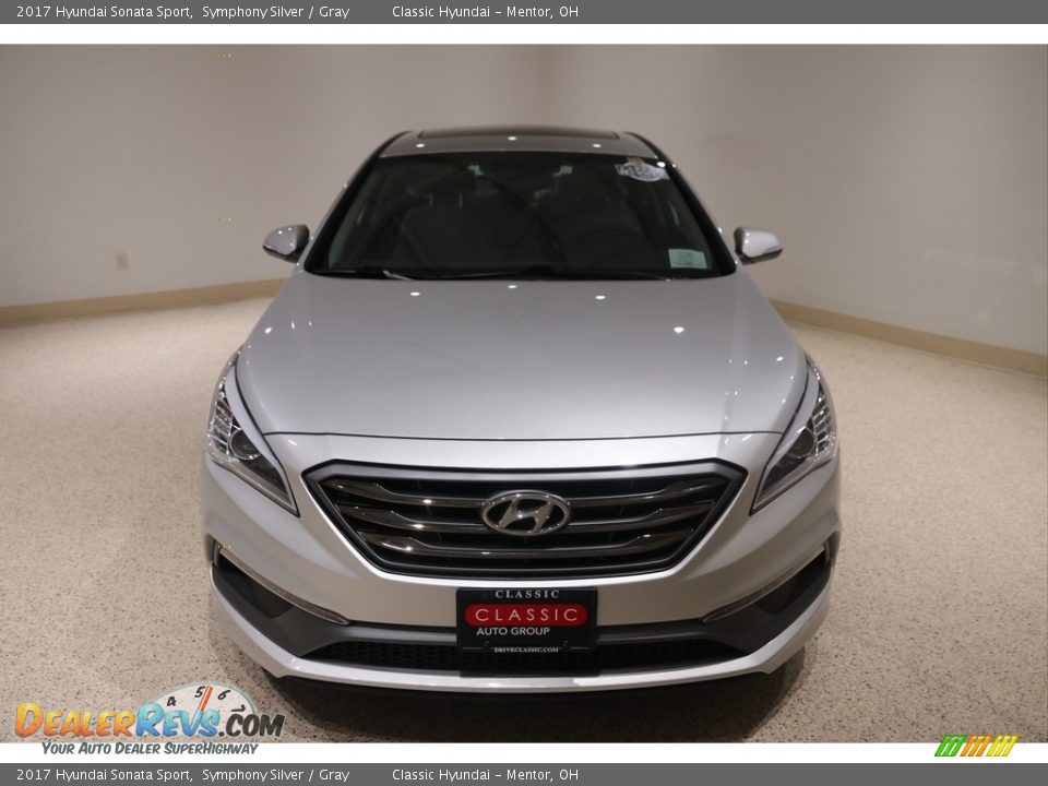 2017 Hyundai Sonata Sport Symphony Silver / Gray Photo #2