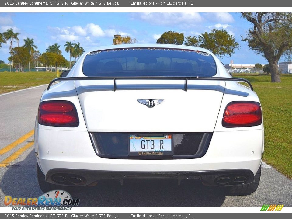 2015 Bentley Continental GT GT3 R Glacier White / GT3 Beluga Photo #7