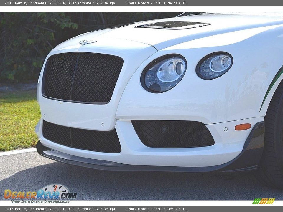 2015 Bentley Continental GT GT3 R Glacier White / GT3 Beluga Photo #13