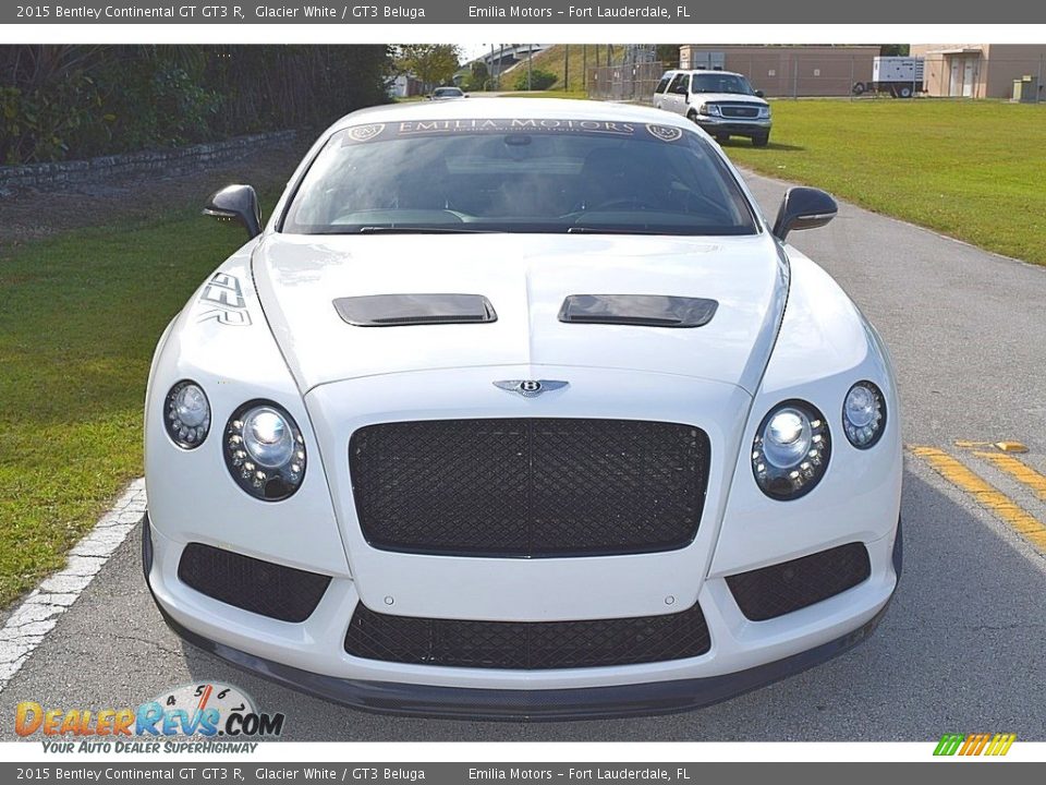 2015 Bentley Continental GT GT3 R Glacier White / GT3 Beluga Photo #15