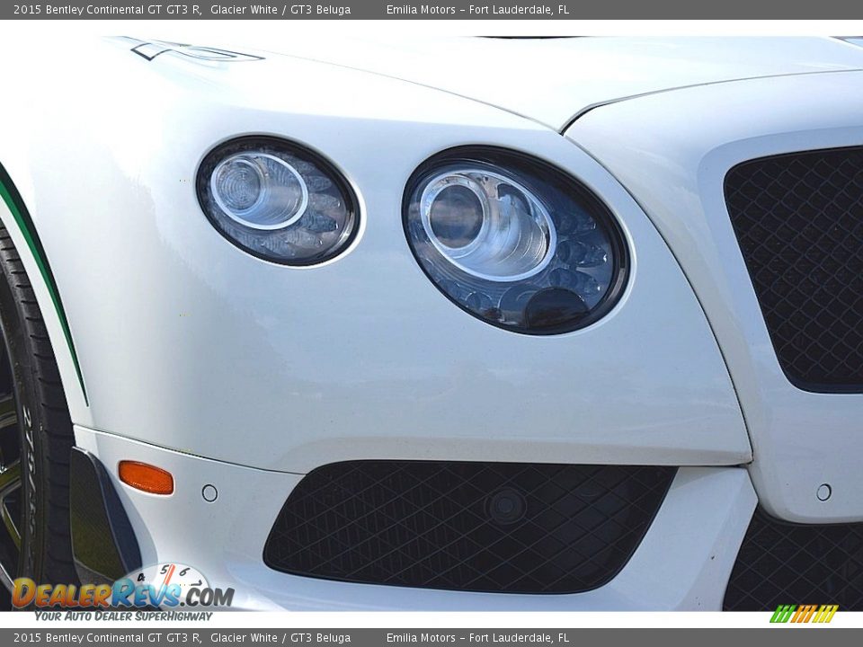 2015 Bentley Continental GT GT3 R Glacier White / GT3 Beluga Photo #16