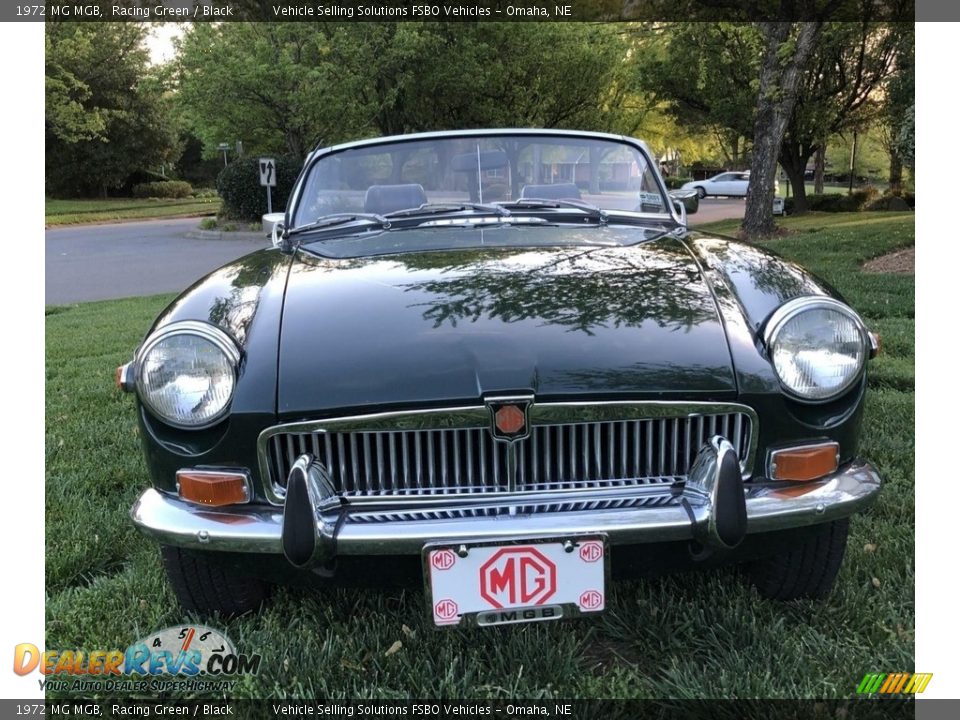 1972 MG MGB Racing Green / Black Photo #2