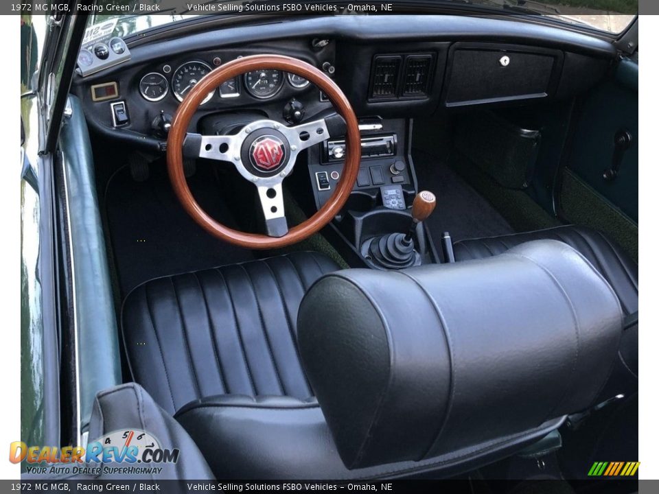 Black Interior - 1972 MG MGB  Photo #3