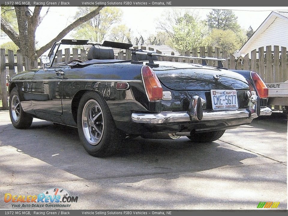 1972 MG MGB Racing Green / Black Photo #12