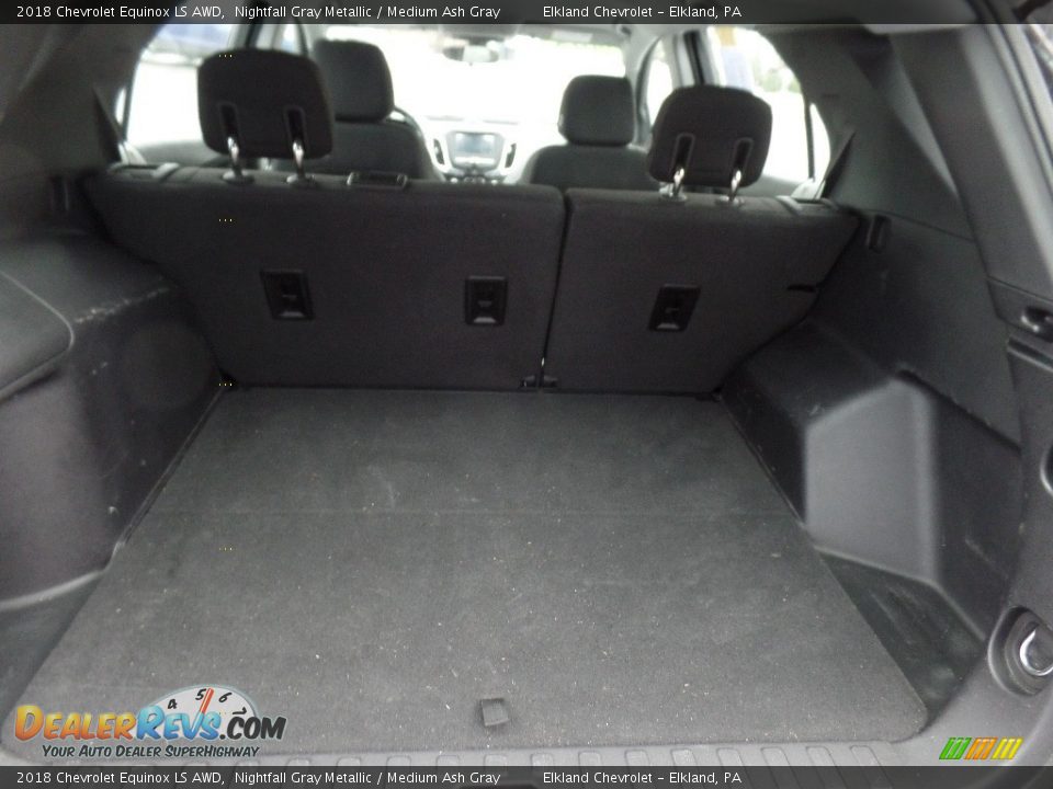 2018 Chevrolet Equinox LS AWD Nightfall Gray Metallic / Medium Ash Gray Photo #13