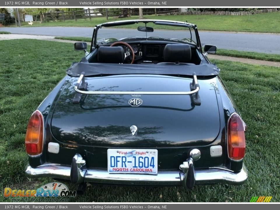 1972 MG MGB Racing Green / Black Photo #14