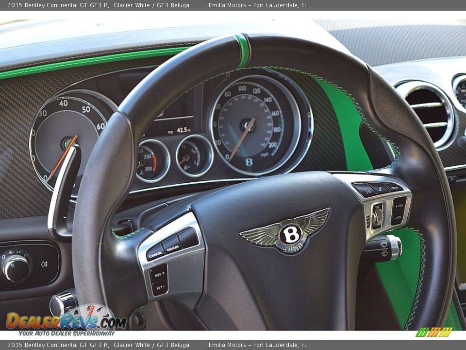 2015 Bentley Continental GT GT3 R Steering Wheel Photo #59