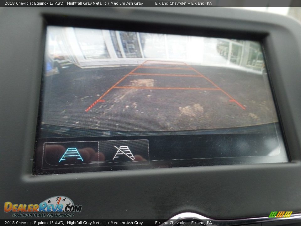 2018 Chevrolet Equinox LS AWD Nightfall Gray Metallic / Medium Ash Gray Photo #22
