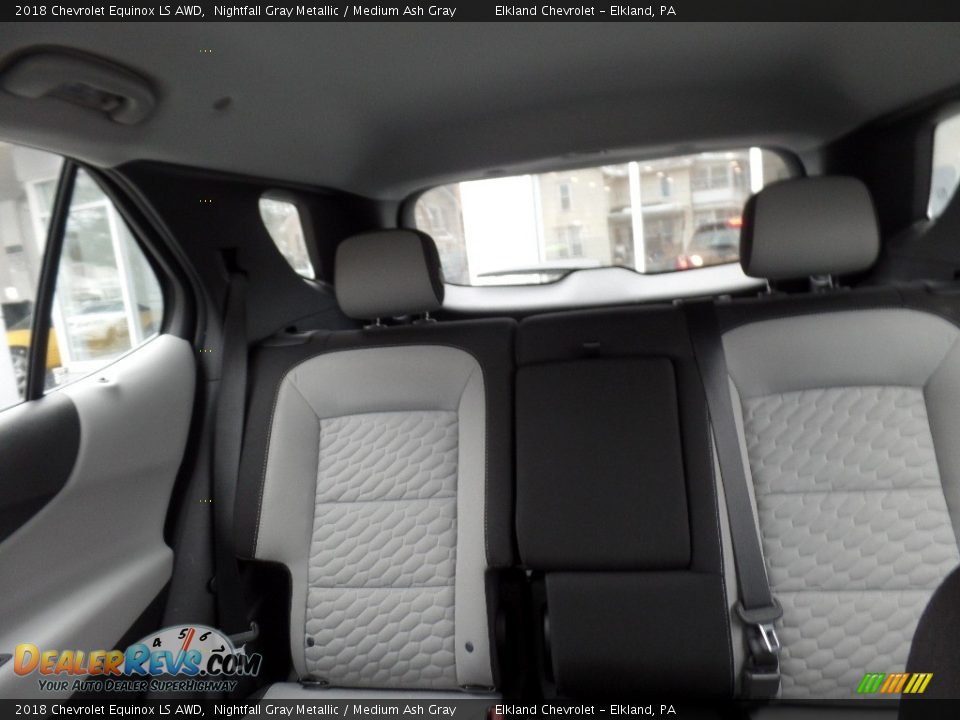 2018 Chevrolet Equinox LS AWD Nightfall Gray Metallic / Medium Ash Gray Photo #27