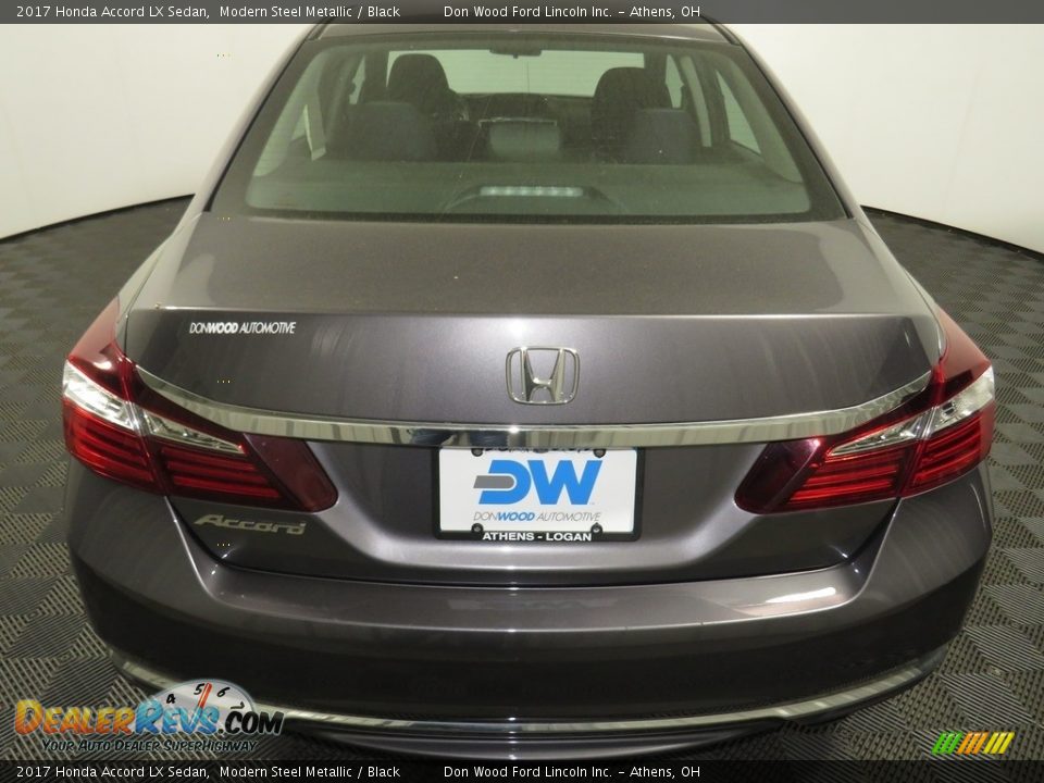 2017 Honda Accord LX Sedan Modern Steel Metallic / Black Photo #9