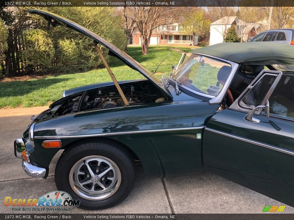 1972 MG MGB Racing Green / Black Photo #34