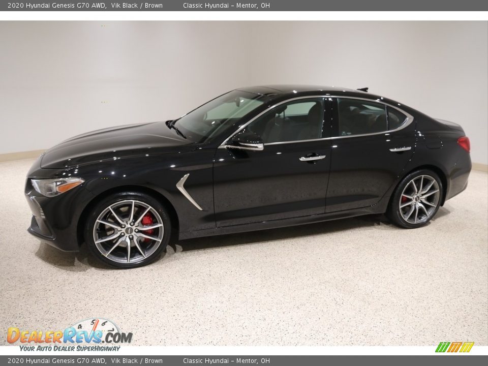 Vik Black 2020 Hyundai Genesis G70 AWD Photo #3