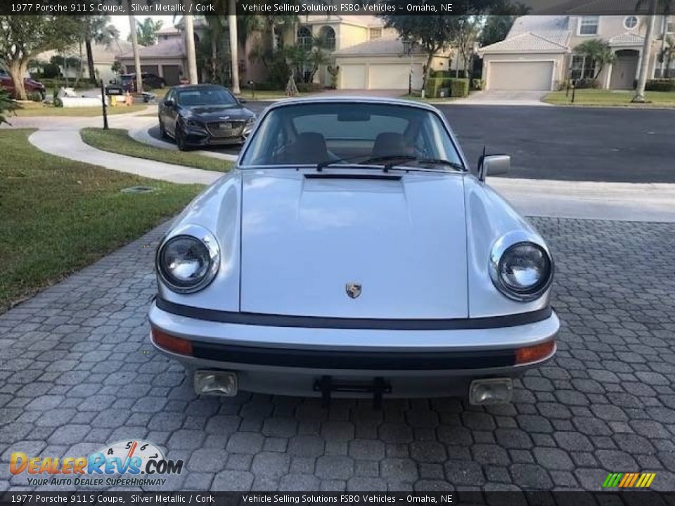 1977 Porsche 911 S Coupe Silver Metallic / Cork Photo #5