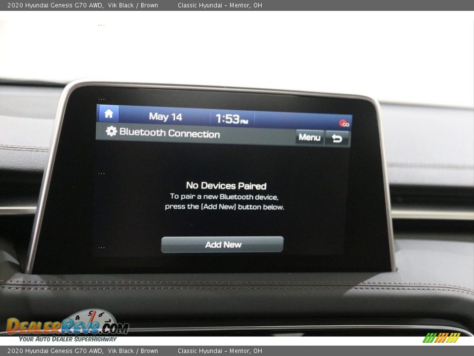 Controls of 2020 Hyundai Genesis G70 AWD Photo #12