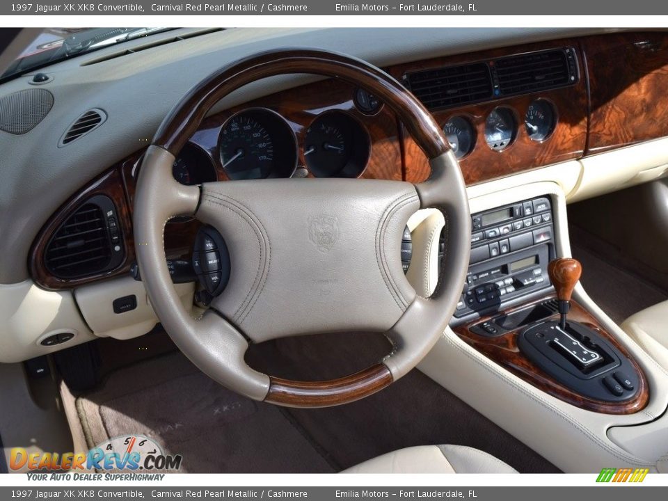 1997 Jaguar XK XK8 Convertible Steering Wheel Photo #34