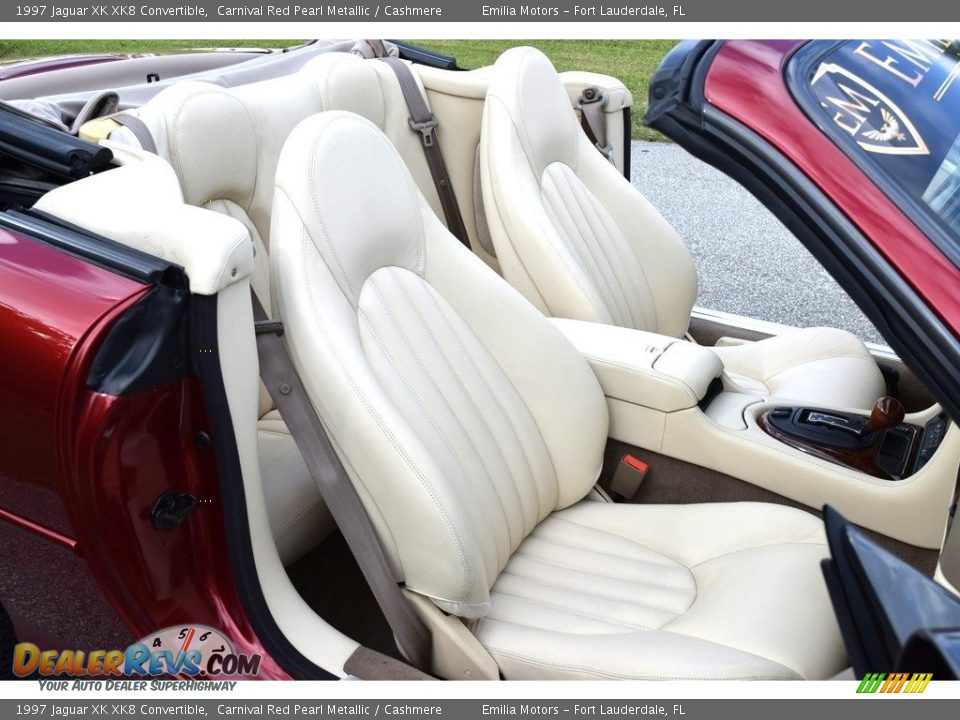 Front Seat of 1997 Jaguar XK XK8 Convertible Photo #40