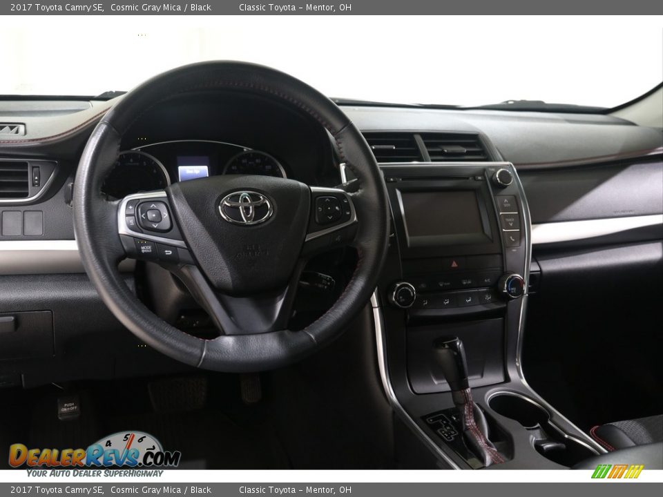 2017 Toyota Camry SE Cosmic Gray Mica / Black Photo #6