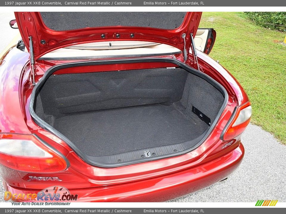 1997 Jaguar XK XK8 Convertible Trunk Photo #49