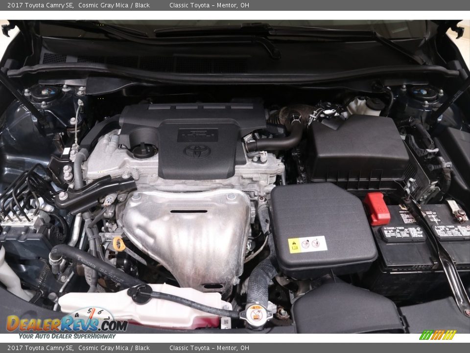 2017 Toyota Camry SE Cosmic Gray Mica / Black Photo #18
