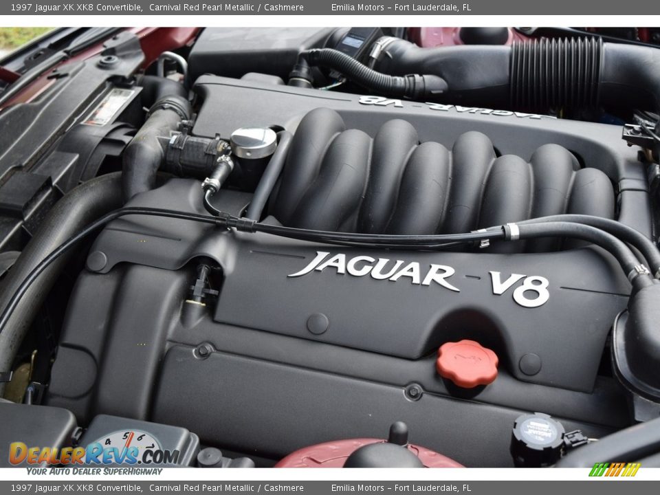 1997 Jaguar XK XK8 Convertible 4.0 Liter DOHC 32-Valve V8 Engine Photo #55