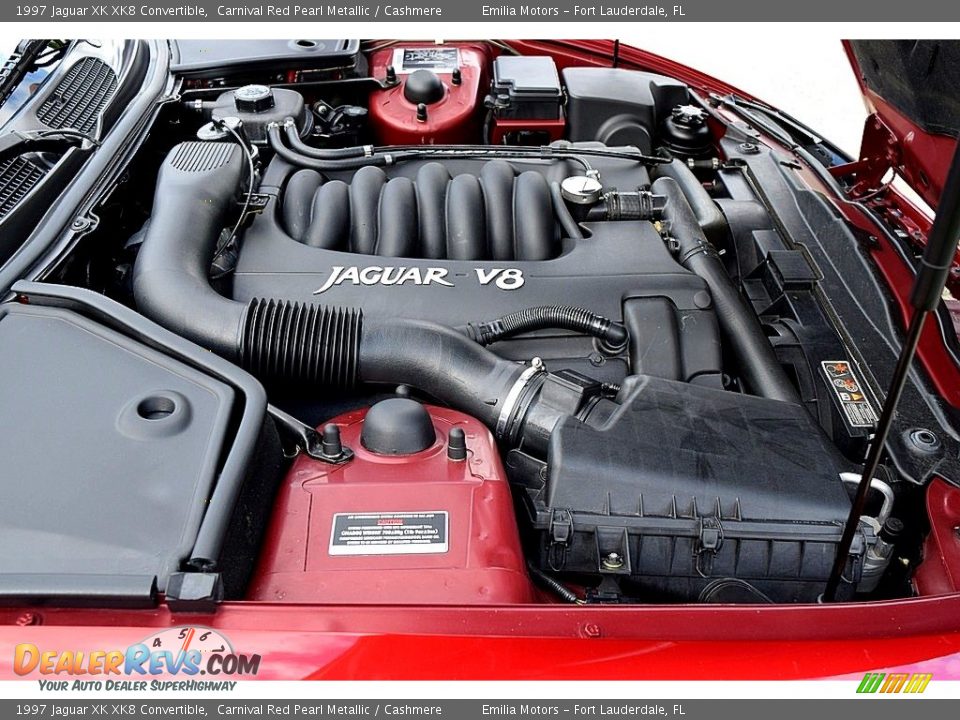 1997 Jaguar XK XK8 Convertible 4.0 Liter DOHC 32-Valve V8 Engine Photo #57